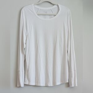 Aerie Offline White Long Sleeve Tee